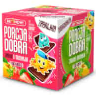 Kostka jabłkowo-truskawkowa Porcja Dobra, 16g