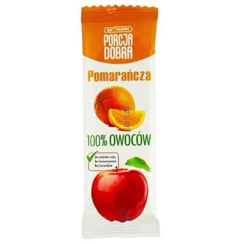 Przekąska jabłkowo-pomarańczowa Porcja Dobra, 16g