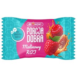 Przekąska daktylowo - malinowa Porcja Dobra, 20g