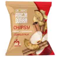 Chipsy jabłkowe  Szarlotka  Porcja Dobra, 18g