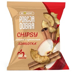 Chipsy jabłkowe  Szarlotka  Porcja Dobra, 18g