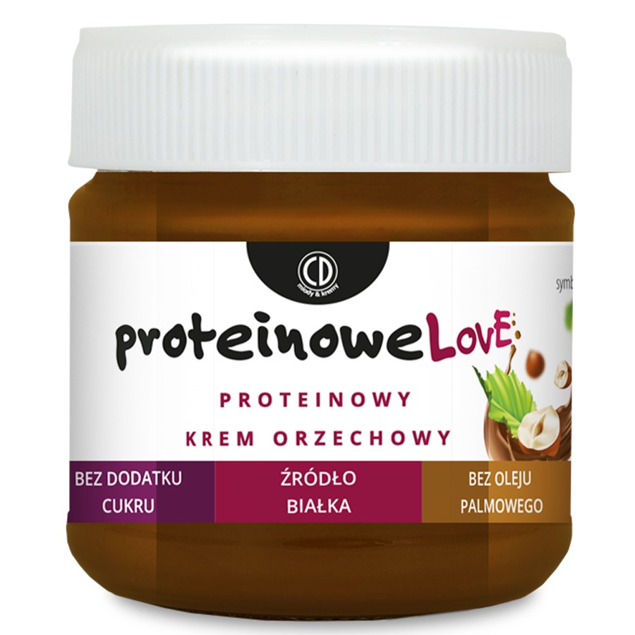 Proteinowy krem orzechowy  PROTEINOWELOVE  CD, 200g