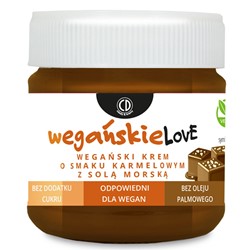 Krem karmel z solą morską  WEGAŃSKIELOVE  CD, 350g