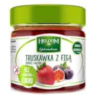 Pasta owocowa Truskawka z figą bez dodatku cukru Helcom 200g