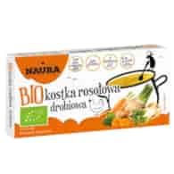 Kostka rosołowa drobiowa Naura BIO, 100g