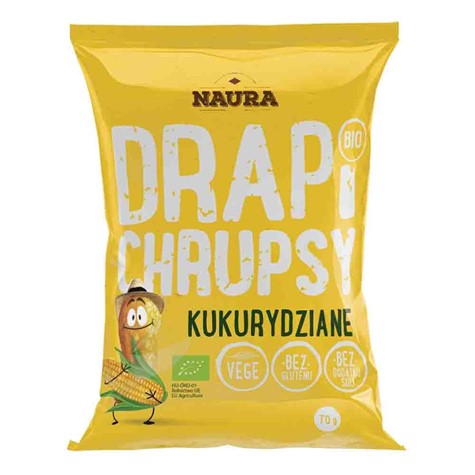 Chrupki Drapi Chrupsy naturalne Naura BIO, 70g