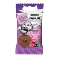 Przekąska owocowa o smaku jabłko-malina-czarna porzeczka Bunny Ninja, 15g