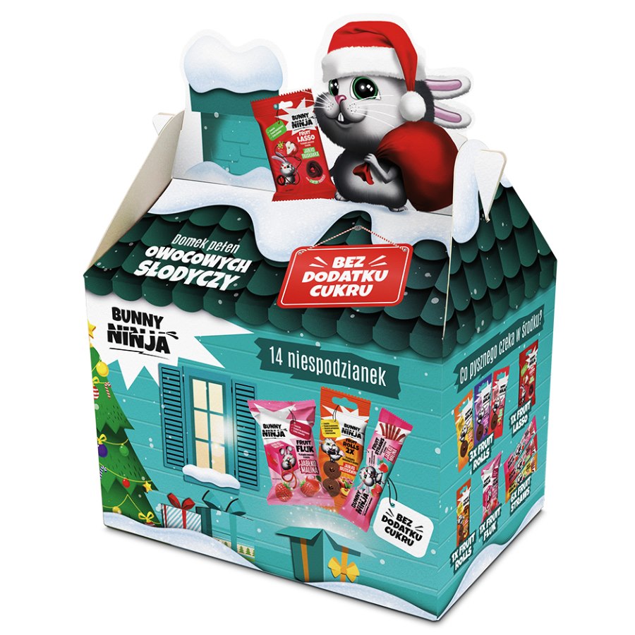 Zestaw świąteczny Bunny Ninja, 206g