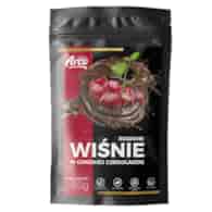 Suszona wiśnia w czekoladzie bez cukru Arco Sweets, 80g