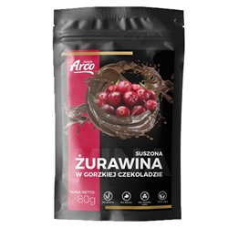 Suszona żurawina w czekoladzie bez cukru Arco Sweets, 80g