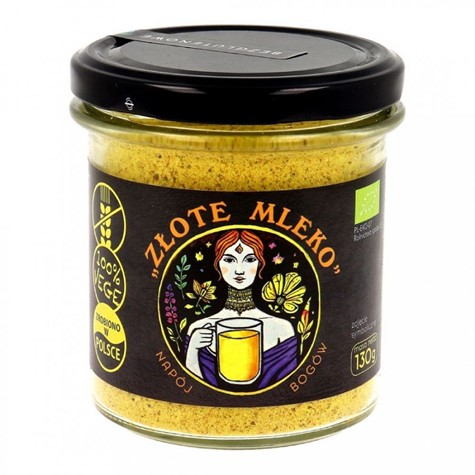 Złote mleko - ajurwedyjski napój bogów  BIO Pięć Przemian, 130 g