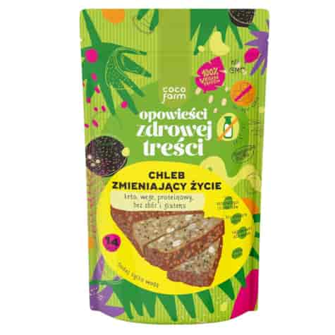 Mieszanka na chleb zmieniający życie Coco Farm, 345g