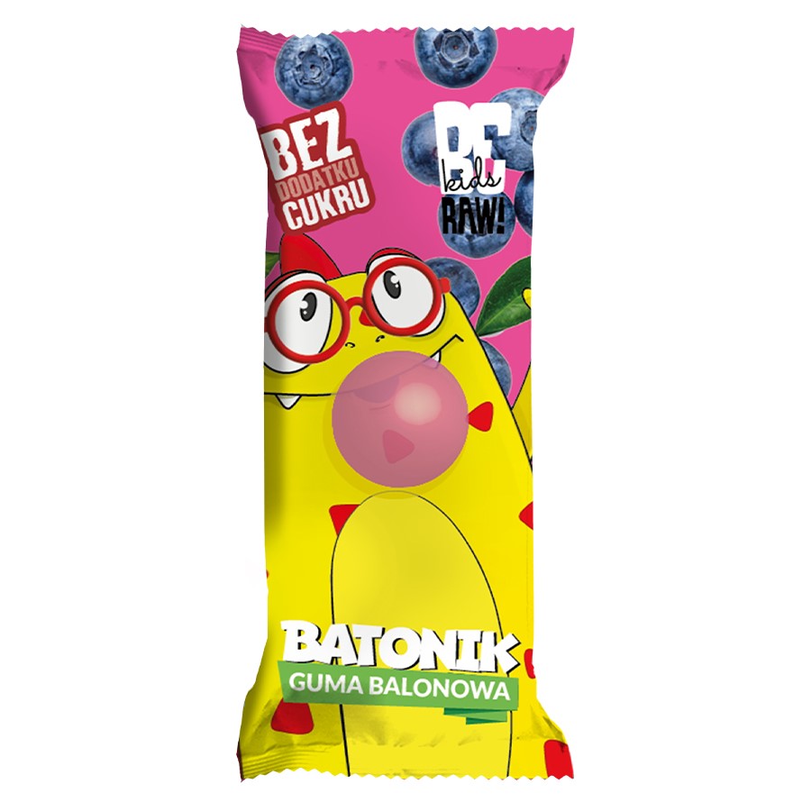 Baton Kids Guma balonowa BeRAW, 25g