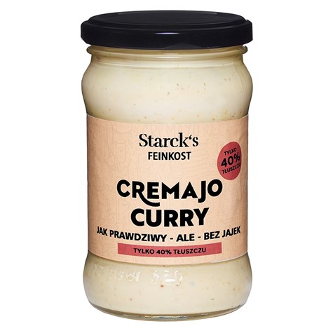 Cremajo Curry - Jak prawdziwy majonez - ale bez jajek Starck's 270g