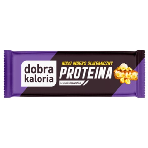 Baton proteinowy IG z MCT banoffee Dobra Kaloria, 45g