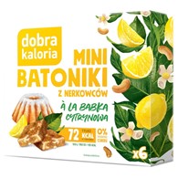 Minibatoniki z nerkowców - a'la babka cytrynowa Dobra Kaloria 102g