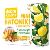 Minibatoniki z nerkowców - a'la babka cytrynowa Dobra Kaloria 102g