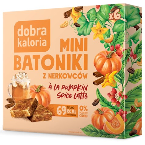 Minibatoniki z nerkowców - a'la pumpkin spice latte Dobra Kaloria, 102g