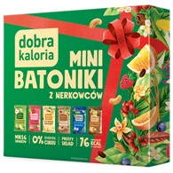 Minibatoniki z nerkowców (malina+sernik+jagoda+piernik+szarlotka+latte) Dobra Kaloria, 102g