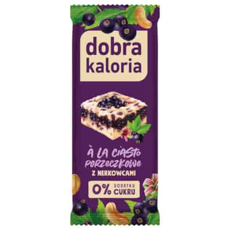 Baton z nerkowców a`la ciasto porzeczkowe Dobra Kaloria, 35g