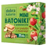 Minibatoniki z nerkowców - szarlotka Dobra Kaloria, 102g