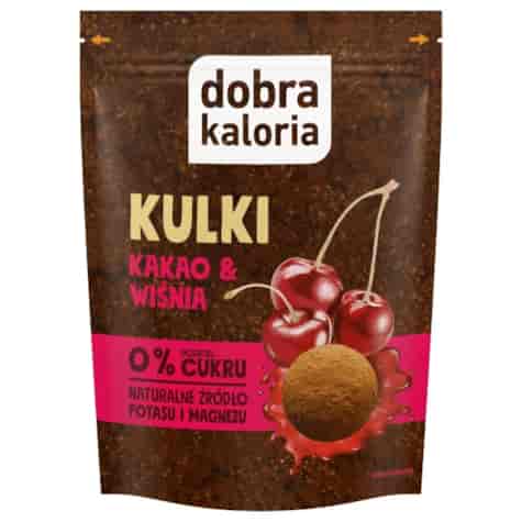 Kulki Mocy - Kakao i wiśnia Dobra Kaloria 58g