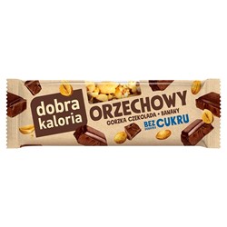 Baton orzechowy - gorzka czekolada Dobra Kaloria, 30g