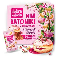 Minibatoniki o smaku a' la pączek różany Dobra Kaloria, 102g