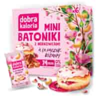 Minibatoniki o smaku a' la pączek różany Dobra Kaloria, 102g
