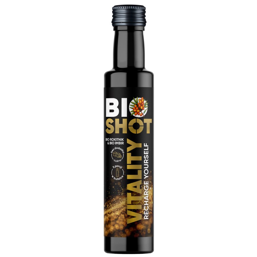 Shot  Vitality  XXL z rokitnika i imbiru A to dobre! BIO, 250ml