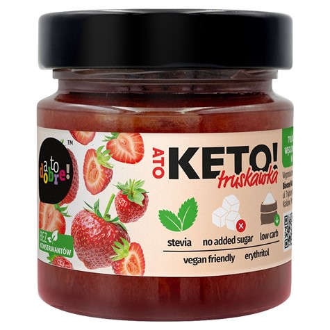 Konfitura Truskawka A To Keto! 200g