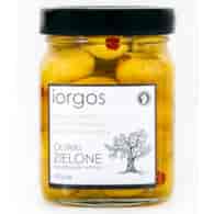 Oliwki zielone PREMIUM - z papryką IORGOS, 350g