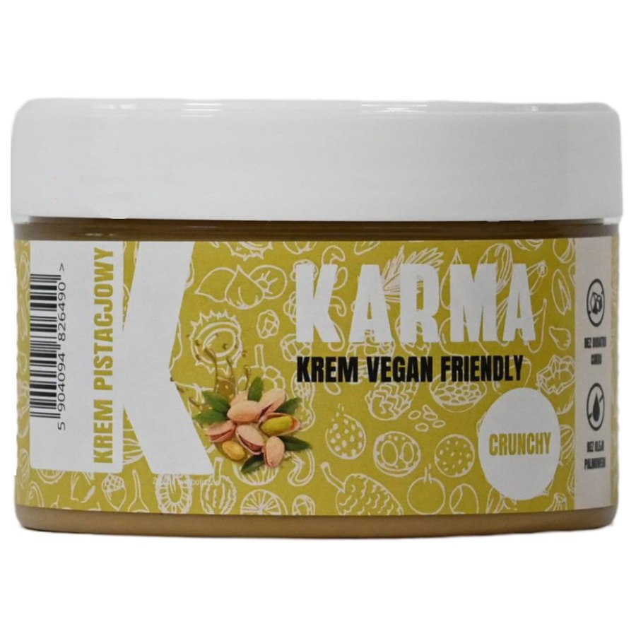 Krem VEGAN FRIENDLY PISTACJOWY CRUNCHY Karma, 200g