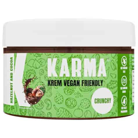 Krem HAZELNUT AND COCOA CRUNCHY Karma, 200g
