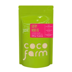 Gofry niski IG Coco Farm, 220 g