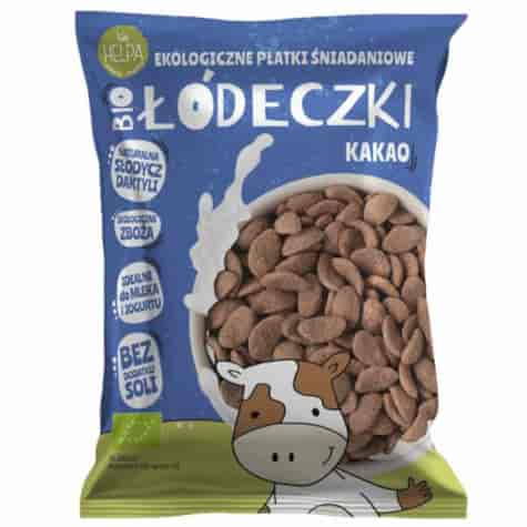 Łódeczki jaglano-orkiszowe z kakao Helpa BIO, 260g