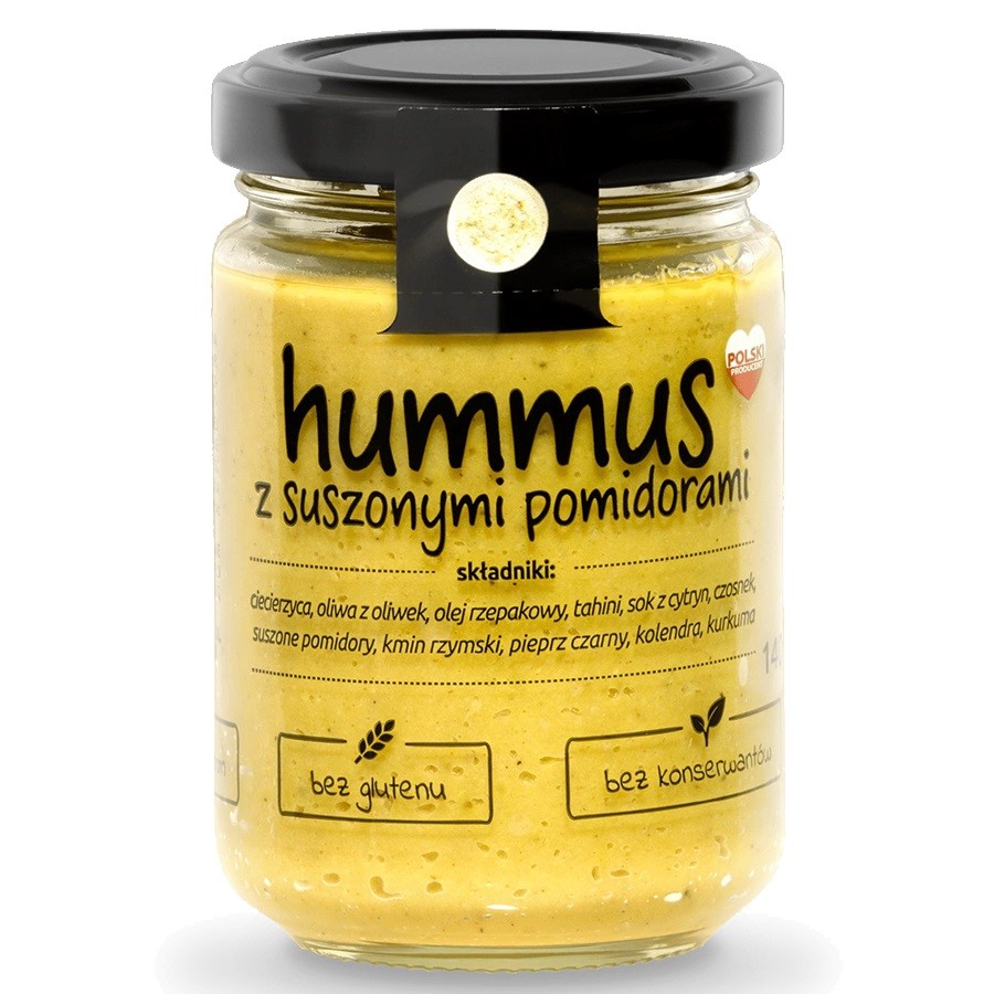 Hummus z suszonymi pomidorami HOTZ 140g