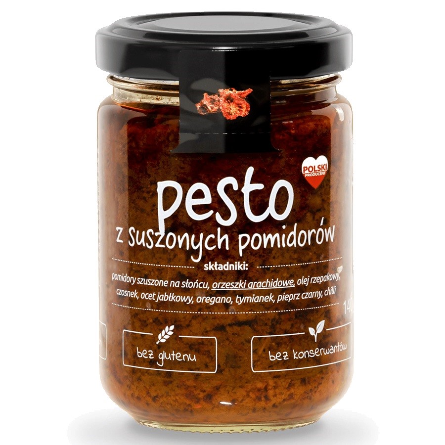 Pesto z suszonych pomidorów HOTZ 140g