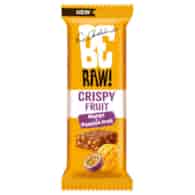 Baton owocowy Crispy Fruit Mango Marakuja BeRaw, 40g