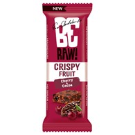 Baton owocowy Crispy Fruit Wiśnia - Kakao BeRaw, 40g