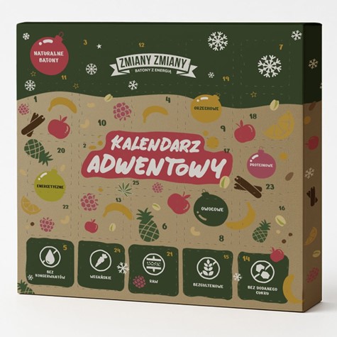 Kalendarz adwentowy Zmiany Zmiany, 480g