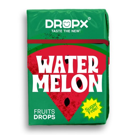 Drażetki bez cukru o smaku Watermelon DROPX, 20g