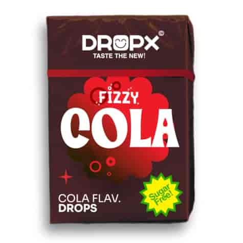 Drażetki bez cukru o smaku Coli DROPX, 20g