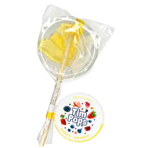 Lizak o smaku kokos-ananas bez dodatku cukru, 18g