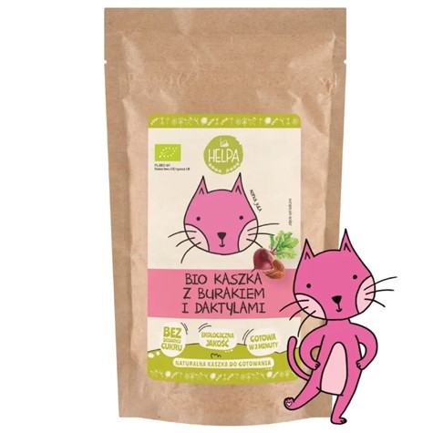 Kaszka z Burakiem i Daktylami BIO Helpa, 200 g