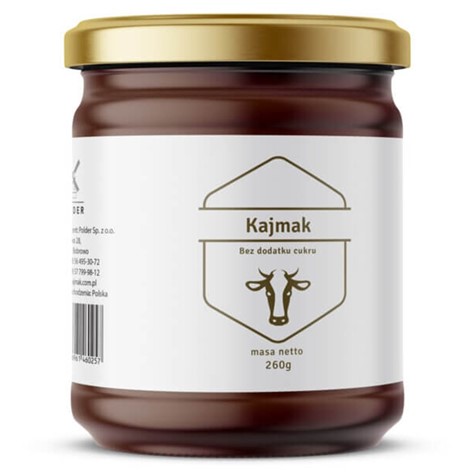 Kajmak bez dodatku cukru Polder, 260g