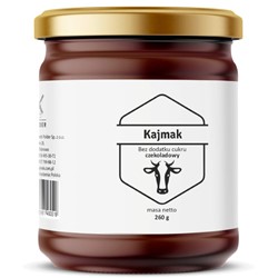 Kajmak bez dodatku cukru czekoladowy Polder, 260g