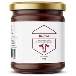 Kajmak bez dodatku cukru o smaku piernikowym Polder, 260g