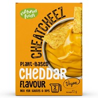 Roślinny sos lub dip  CHEATCHEEZ Cheddar  Cultured Foods, 72g