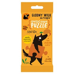 Owocowe puzzle żelki z naturalną witaminą C - mango Głodny Wilk 20g